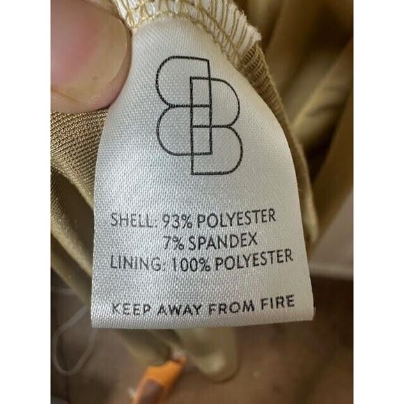 Baltic Born lavish Velvet Meghan Wrap Maxi Dress Womens XL Gold - Picture 8 of 9